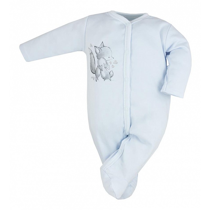 KOALA FOXY romper with long sleeves size 62 blue