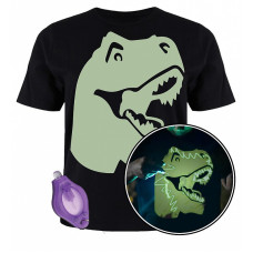 SPLAT PLANET t-shirt glow in the dark DINOSOUR glow, SPG0023