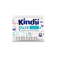 CLEANIC KINDII Cotton buds  60pcs