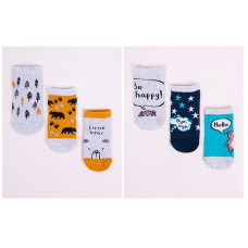 YO BABY SCORPIO socks SKC/3-PAK/M2/BOY/6-9