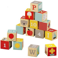 ABC Wooden Alphabet Blocks