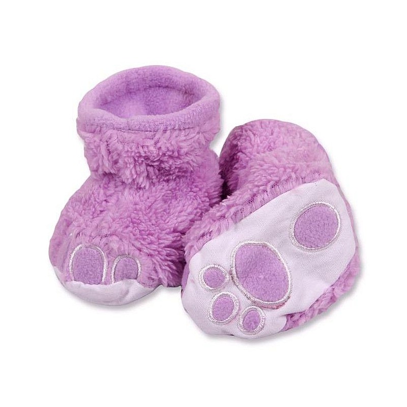 YO BABY booties dragon Dino OB-001 + 0-6m - purple