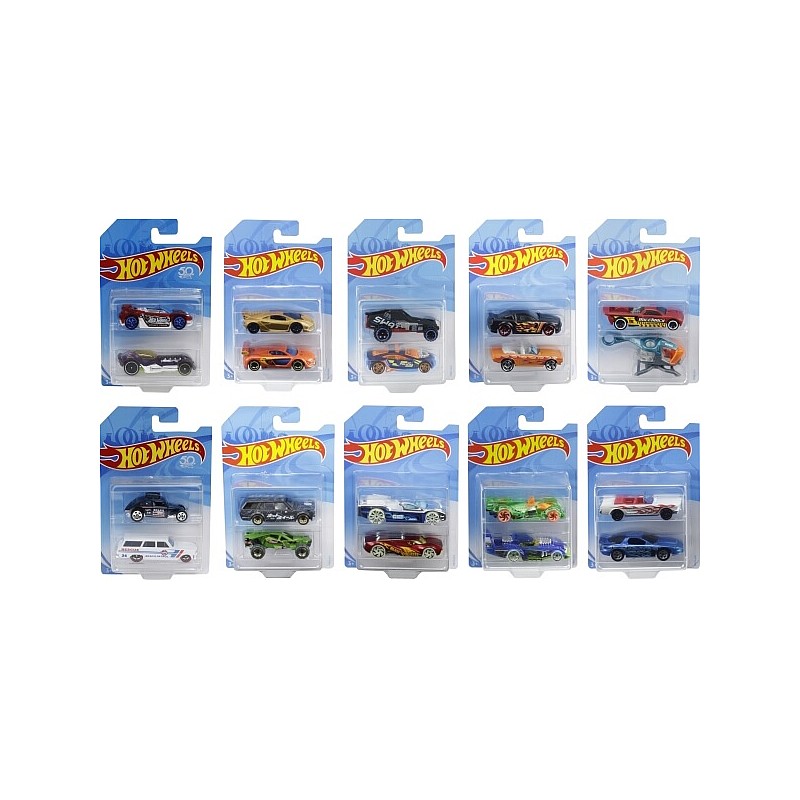 HOT WHEELS Basic Car 2-Pack Asst FVN40