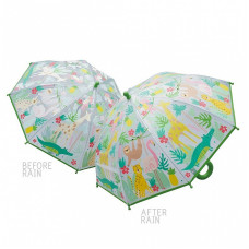 FLOSS & ROCK colour changing umbrella JUNGLE 60x70cm 38P3397