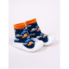 YO BABY SCORPIO Socks-slippers with a rubber sole 0B-128/BOY/22.size.