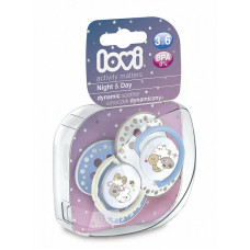 LOVI Dummy Silicone dynamic 2gb. Night & Day 3-6m., 22/810 boy