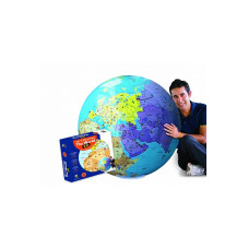 CALY Inflatable globe-ball World XXL 85cm, 40605