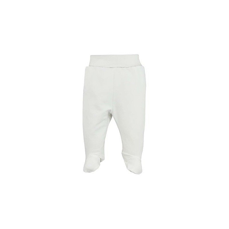 KOALA WISH baby pants with feet 80 size, 08-444 ecru