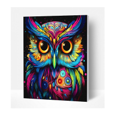 SPLAT PLANET Diamond painting 30x40cm OWL, SP46635