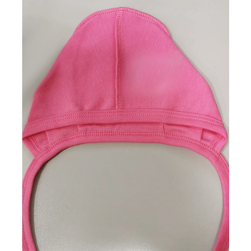 GALATEX baby tieable hat, size 38, 6001 (700929) pink