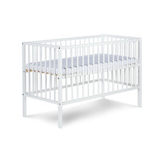 KLUPS FRANK RADEK X cot for children 120x60cm, white