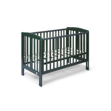 Yappy Kids YappyQu cot with drop size 120x60cm, green