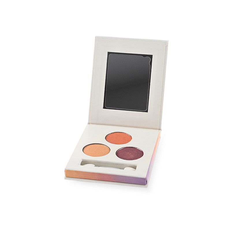 NAMAKI 100% natural eyeshadow palette for children Fall, 3 colors in a box, 110107