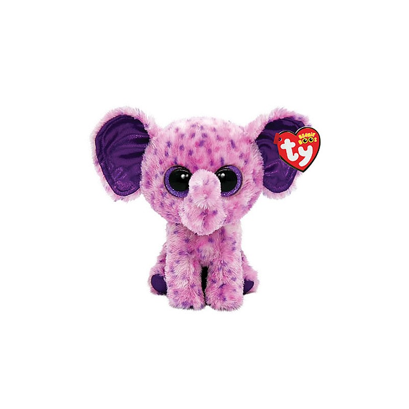 TY Beanie Boos Toy EVA purple elephant reg TY36386