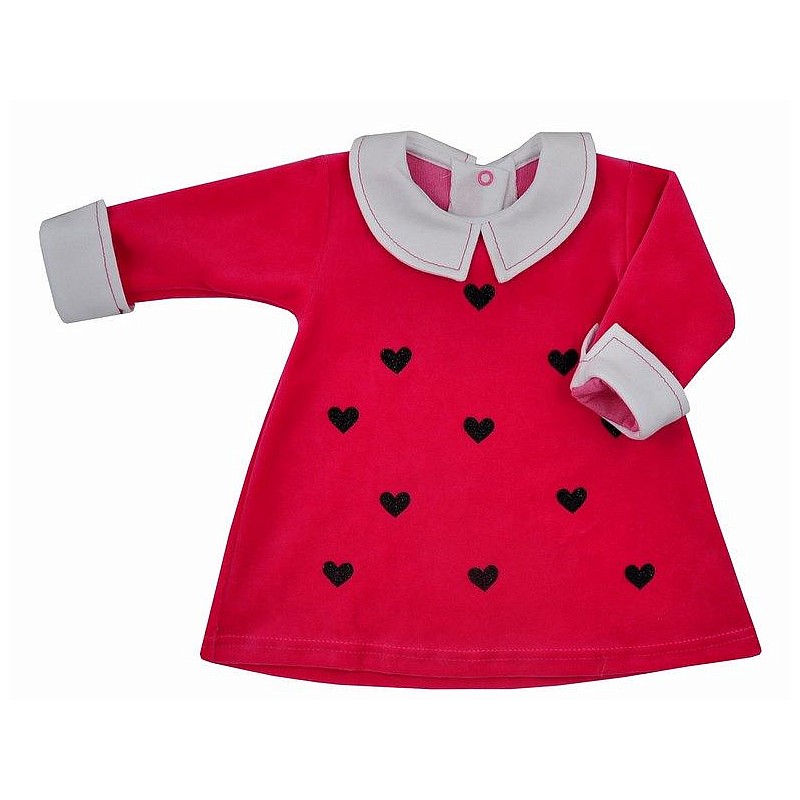 KOALA BLYSKOTKA dress size 68 04-842 raspberry