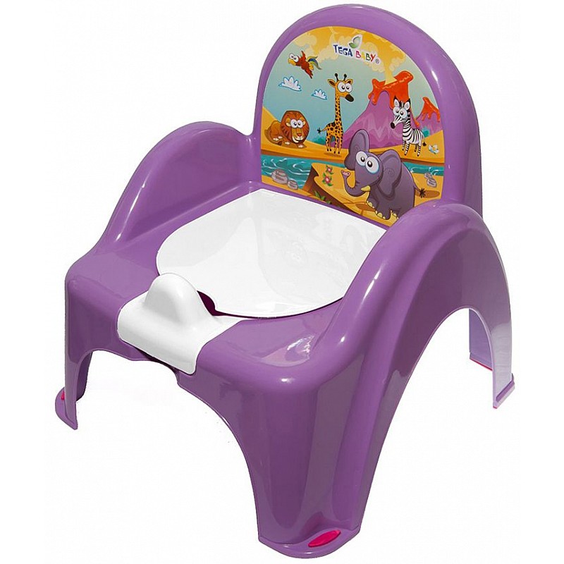 TEGA BABY pot-chair SAFARI - purple, SF-010