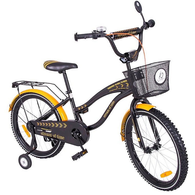 Children's bicycle Tomabike Exclusive 20 BLACK / ORANGE