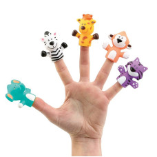 LUDI Finger Puppets Savannah 10m+ L30074