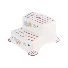 KEEEPER Step Stool RAINBOW, balts, 10031