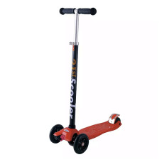 Cosmolino three-wheel balance scooter, red