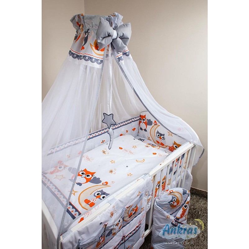 ANKRAS bed linen Owl - 6 items