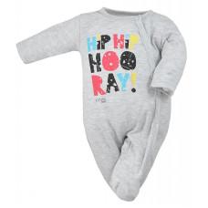 KOALA HIP-HIP romper with long sleeves 68 size 08-457 grey