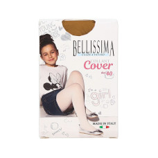 BELLISSIMA Tights for girls BLS COVER 40d naturale 10 - 152cm