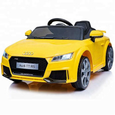 Electric car for children AUDI TT RS 12V yellow (WDJE1198)