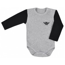 KOALA BEE body with long sleeves 62 size AM1-022 pelēks