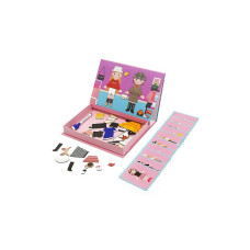 Magnetic doll game