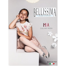 BELLISSIMA Tights for girls MIA 20 den bianco 10 - 152cm