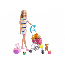 BARBIE Deluxe Puppy Stroller GHV92