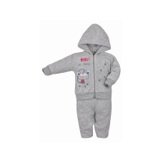 KOALA HELLO velours sports suit 80 gray size 04-859