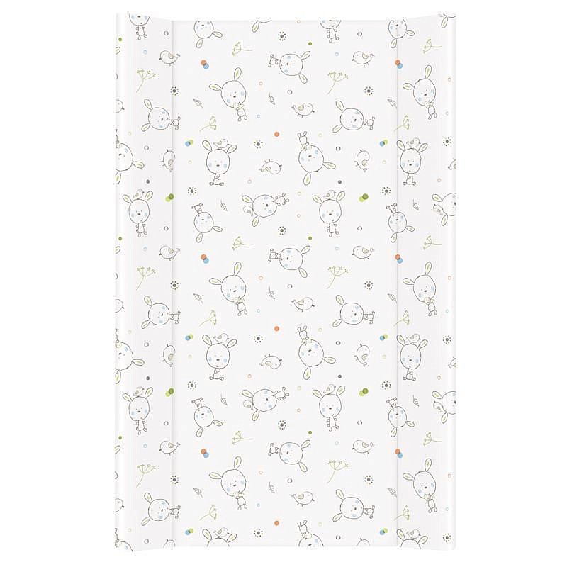 CEBABABY Changing mats with a solid foundation 50x80sm ROLL OVER WHITE W-210-903-100