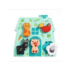 DJECO Wooden puzzle - Mouki DJ01072