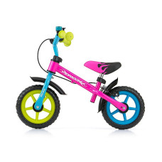 MILLY MALLY DRAGON walking/balance bike with brakes, MULTICOLOR