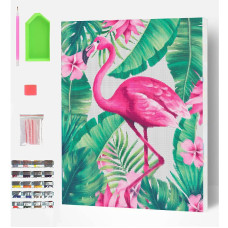 SPLAT PLANET Diamond painting 30x40cm FLAMINGO, SP45553