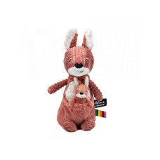 DEGLINGOS Plush toy - Ptipotos - Kangaroo Mum&Baby - Terracotta 73002