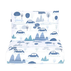 MamoTato bed linen set 2D/ 135x100cm CARS, blue 13819