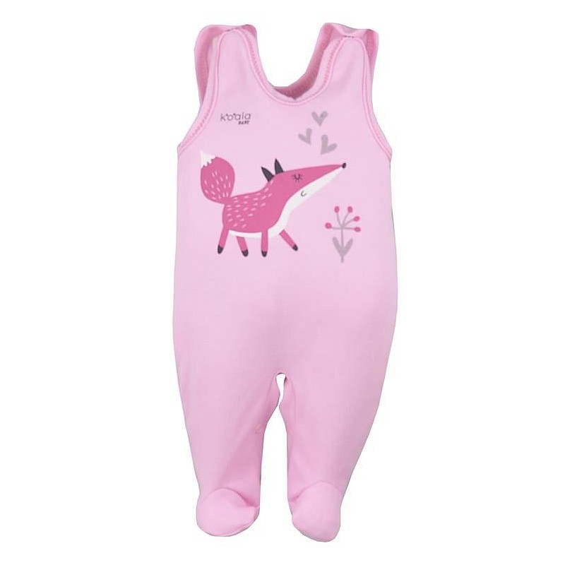 KOALA HAPPY BABY romper sleeveless pink 62 size 07-485