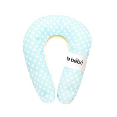 LA BEBE Snug Horseshoe Mint Dots 20x70sm 85708