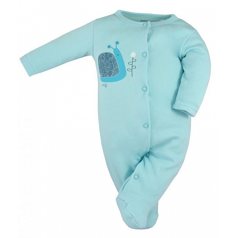 KOALA FARMA romper with long sleeves size 62 08-145 turquoise