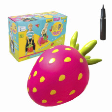 GERARDOS TOYS Fruits JUMPY Strawberry 24m+, pink GT69392 (47938)