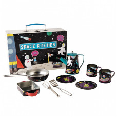 FLOSS & ROCK tin Kitchen set 10 Piece Space, 40P3572