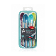 Tommee Tippee spoons 4m +. 4 things.