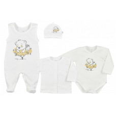 KOALA SPIACY MIS set of 4 pieces size 50, 08-735 ecru