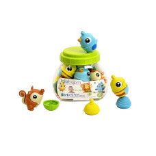 LALABOOM educational toy - animals, 21pcs, BL220