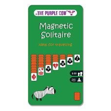 PURPLE COW travel game Magnetic Solitaire (LT,LV), 559