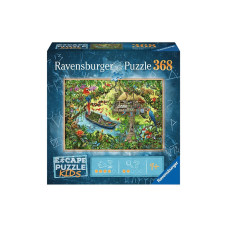 RAVENSBURGER ESCAPE KIDS puzle džungļi Eksports, 368 gab., 12989