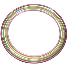 GOOFY FOOT hula hoop with LED glitter, 56187